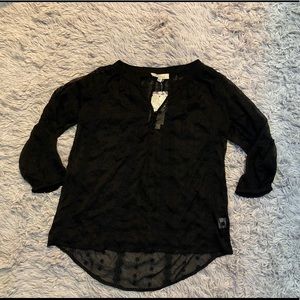 🚨SALE🚨 Olive & Oak Sheer long sleeve top